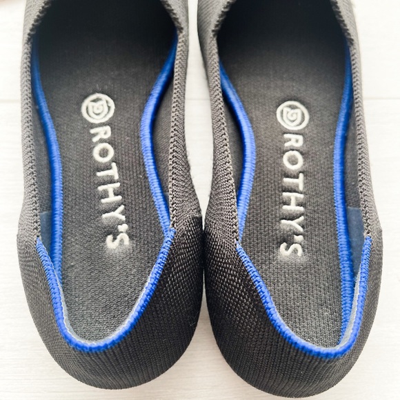 ROTHY’S The Flat Round Toe Ballet Flats Size 7 (Black) - Picture 17 of 17